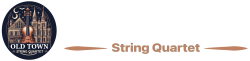 Old Town String Quartet White Logo