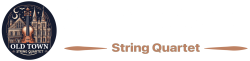 Old Town String Quartet White Logo